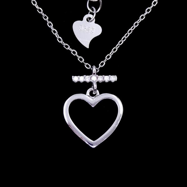 Бриллиантовое колье танцев округлой формы ожерелья стерлингового серебра камня 925 КЗ