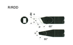 Length 159mm Apollo Soldering Iron Copper Tips DCS-30PC
