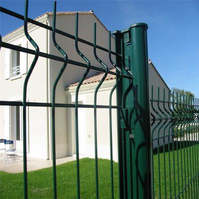 Fio galvanizado Mesh Fence do MS Triangle Bend 3D 40x40mm 50x50mm