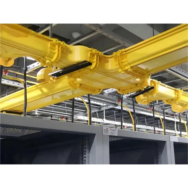 Fiber Runner Cable Routing System PVC Raceway