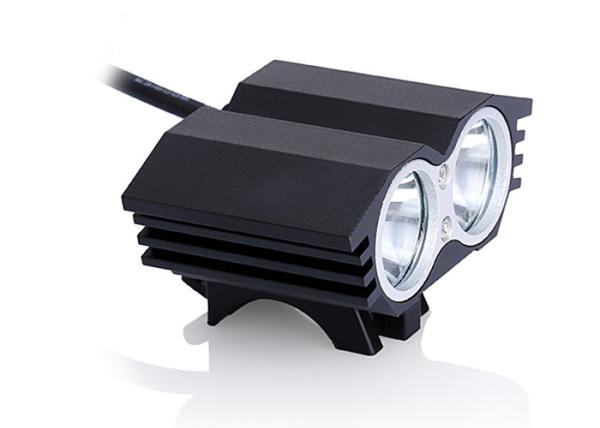4 Modes LED Headlight For Bike , T6 LED 2000LM X2 M2 Rechargeable MTB Lights