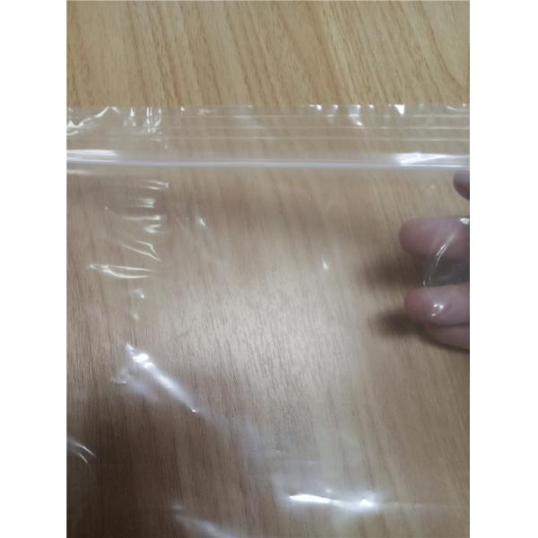 Resealable PE Plastic Bags With Ziplock Closure , Package Plastic Bags Waterproof