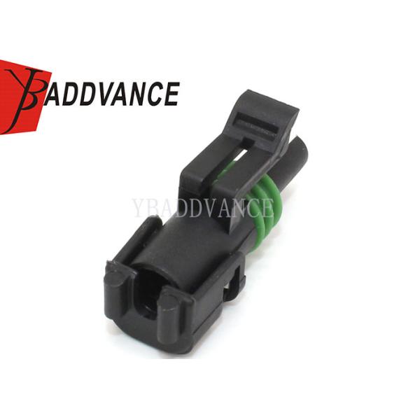 12015791 1 Hole 2 Way Female Connector / Tower Waterproof Electrical Connectors