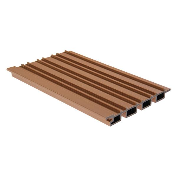 Ivory White 3.6m Composite Cladding Exterior Anti Mildew Innocuous