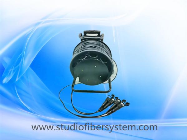 400m 2-Channel Fiber Optic Cable Reel with ST Connectors