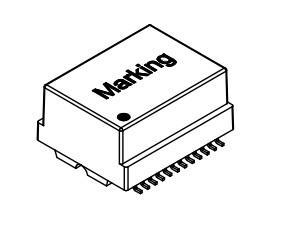 7490140140 7490140141 7490140142 10/100 Base-T SMT PoE Transformer