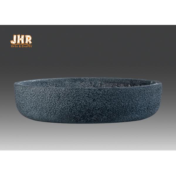 Серый цвет Мулти баков сада плантаторов бака цветочных горшков Фиберклай баков завода глины цвета круглых белый черный