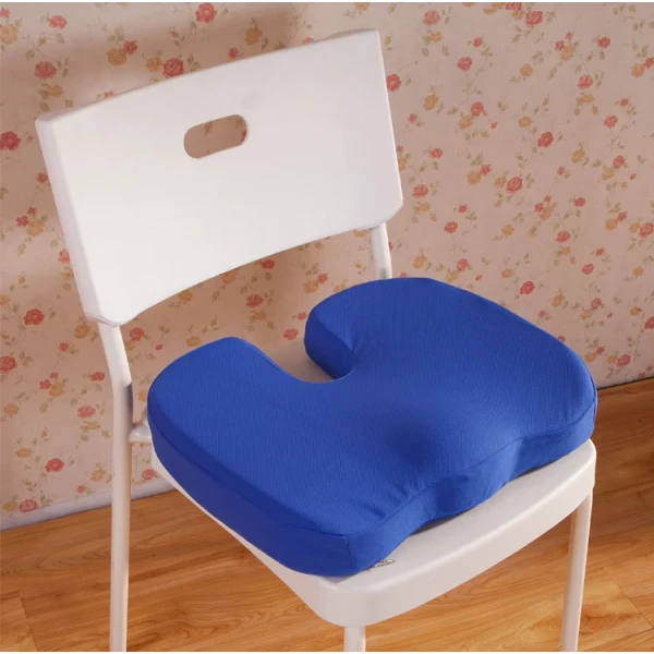 U-Shape Memory Foam Orthopedic Seat Cushion for Comfortable and Proper Posture Support