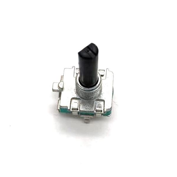 Eixo plástico giratório do botão DC250V do codificador do interruptor EC16 preto