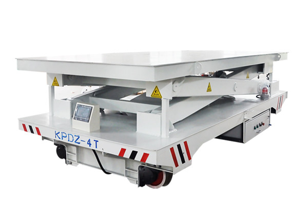 20m/Min Material Handling Warehouses Rail Transfer Cart
