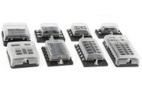 12V 32V DC Bateria impermeável de barco marinho Áudio de carro ANL MIDI MEGA Fuse Box Block Holder