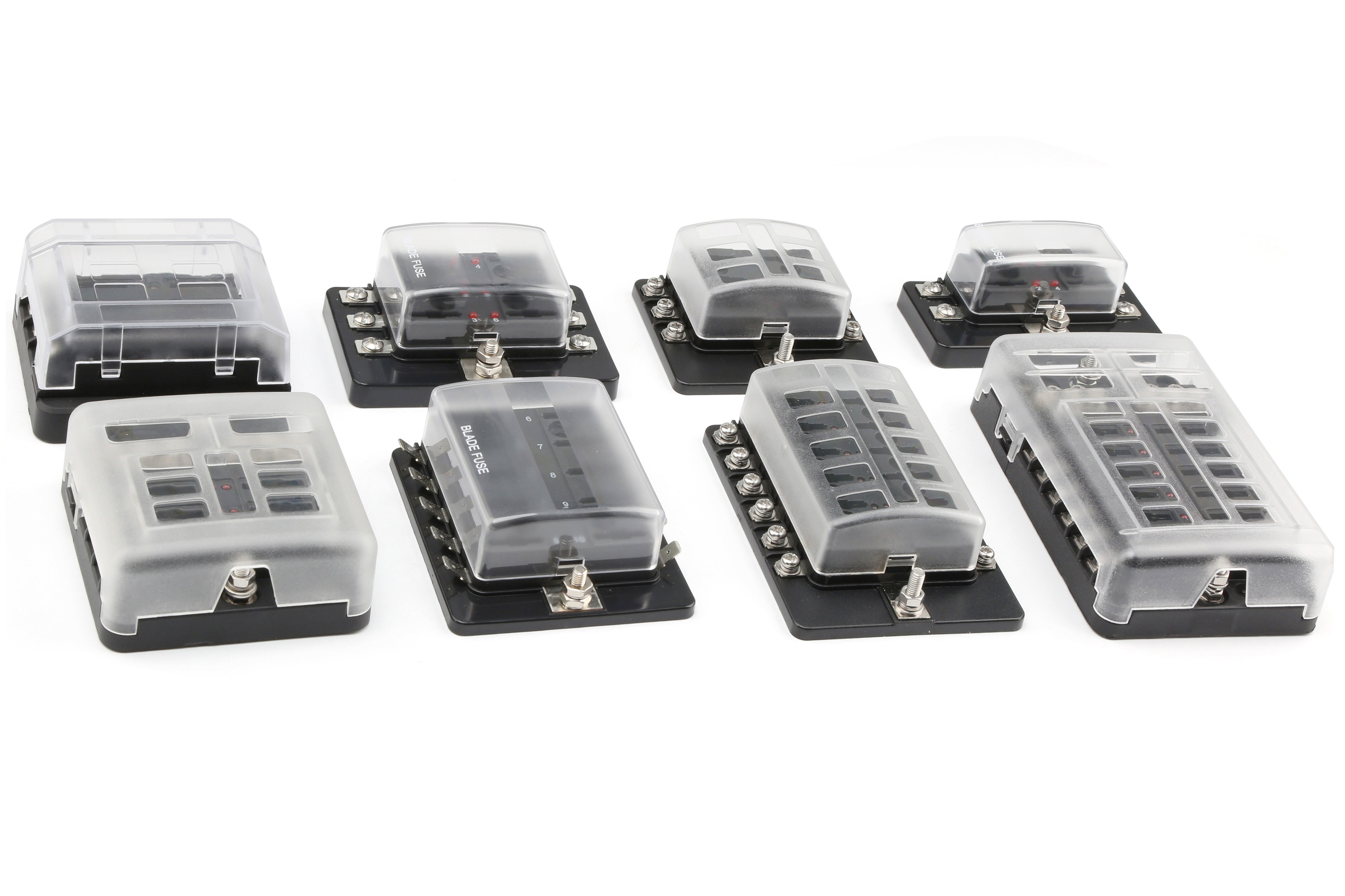 12V 32V DC Водостойкий аккумулятор для морской лодки Автомобильный аудио ANL MIDI MEGA Fuse Box Block Holder