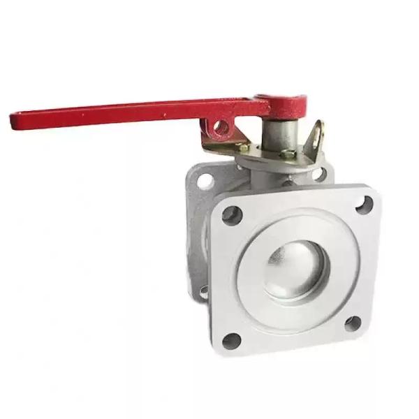 Square Straight-Through Ball Valve for Water Sprinklers – Aluminum Alloy, Waterproof, Sanitation Vehicle Water Circuit Switch