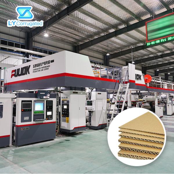 5 курсируйте производственную линию рифленого картона