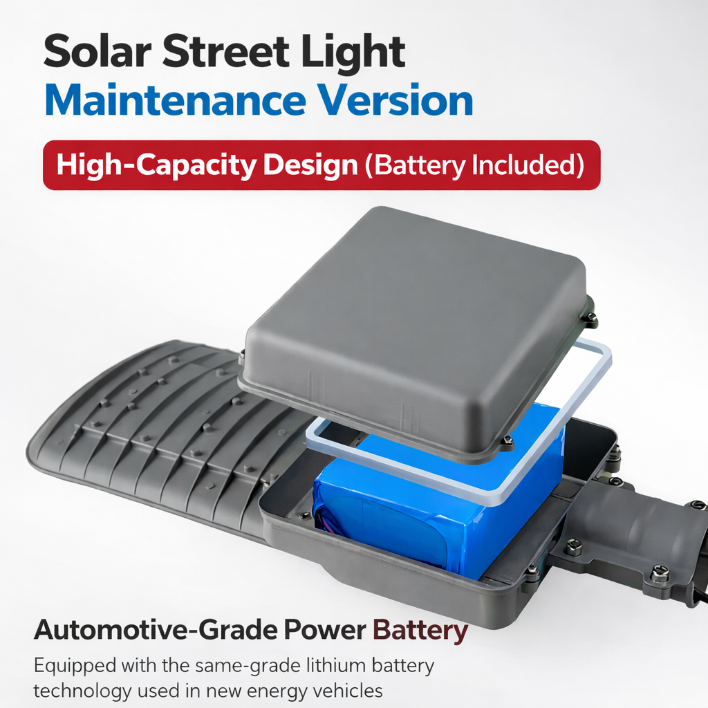 High Efficiency & Energy Saving , Split Design Solar Street Light, Road, Village, Park Engineering Lighting