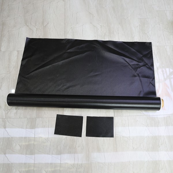 Fire Safety Stainless Steel Wire Inserted Reinforced Fiberglass Fabric PU Coated Fiberglass Cloth