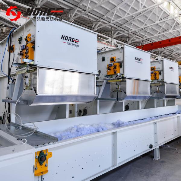 Machine d'ouverture de coton de fibre de polyester pour l'ouate faisant 3.75kw