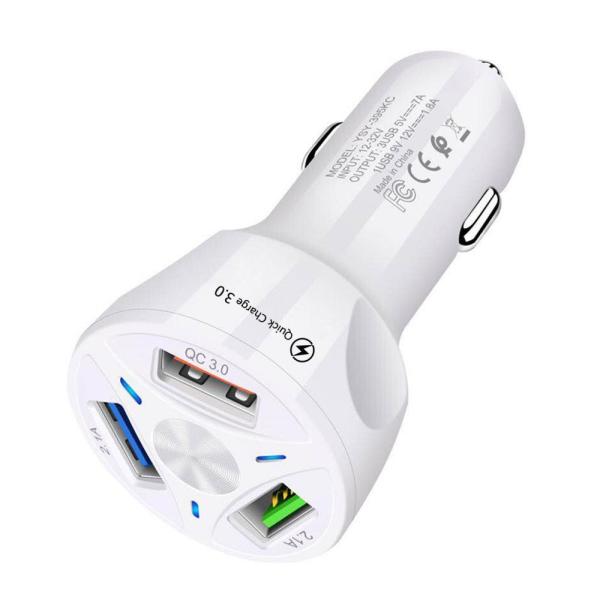 DC 5V 2.1A 2.4amp 18W Dual Port Travel Car Universal USB Charger