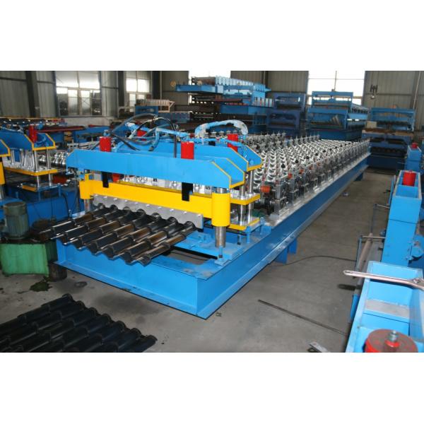 Galvanized Metal Aluminum Roll Forming Machines , Automatic Roll Forming Machines