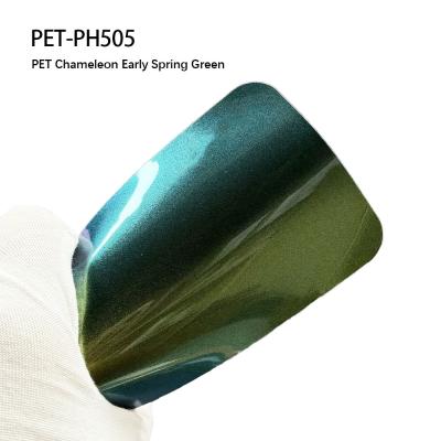 PET-PH505 PET Chameleon Early Spring Green Color Changing Film Creep Resistant