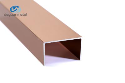 6063 Aluminum U Profiles Anti Collision Protection Aluminium Tile Trim For House Wall Corner Edge