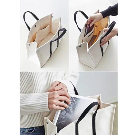 2023 Custom Logo and size canvas Printed Organic Calico Shopping bag Canvas Tote lady shopping bag school bag for kids