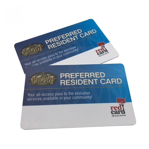 0-10cm Read Distance Blank Rfid Contactless Card With RFID Ultralight® C Chip