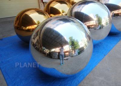 Reusable Blow Up Mirror Ball Ornament Hanging Balloons High Tear Strength
