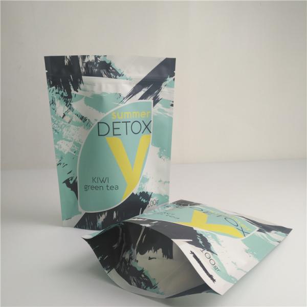 Стойте вверх пакетики чая зеленого цвета кофе упаковывая Resealable сумки закуски еды Eco дружелюбные влагостойкие