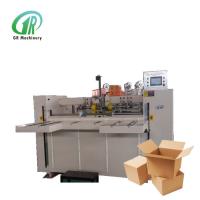 A caixa de cartão semi auto corrugou a máquina de costura 60pcs/min