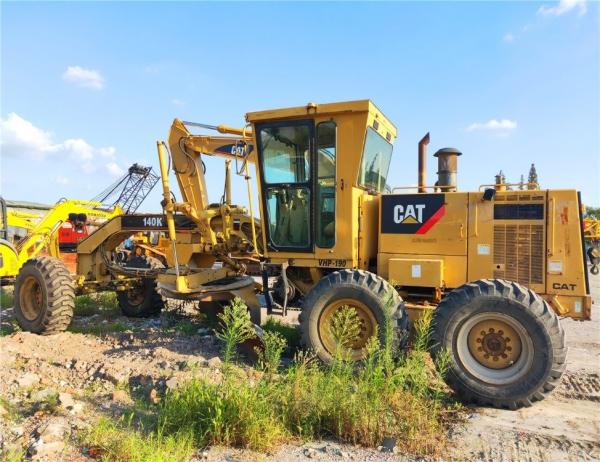                 Used High Quality Road Construction Motor Grader Cat 140K, Caterpillar Original Effective Grader 140K on Promotion with Free Spare Parts             