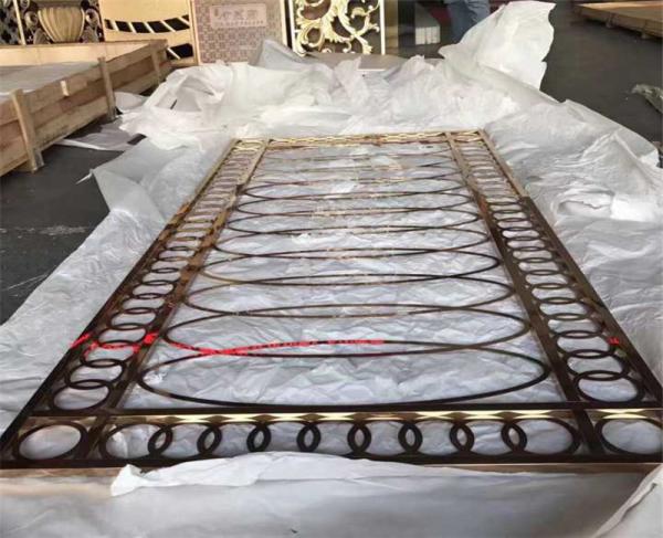 laser cutting metal fence metal screen for garden fence or decoration