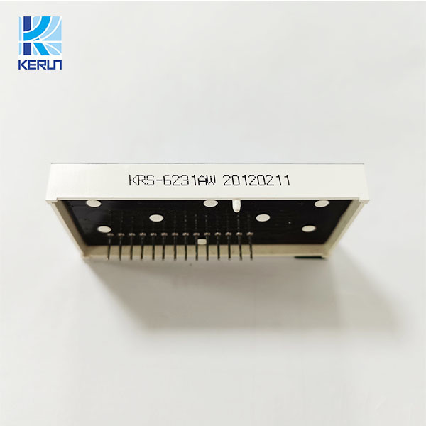 White color custom 7 Segment LED Numeric Display module for medical device