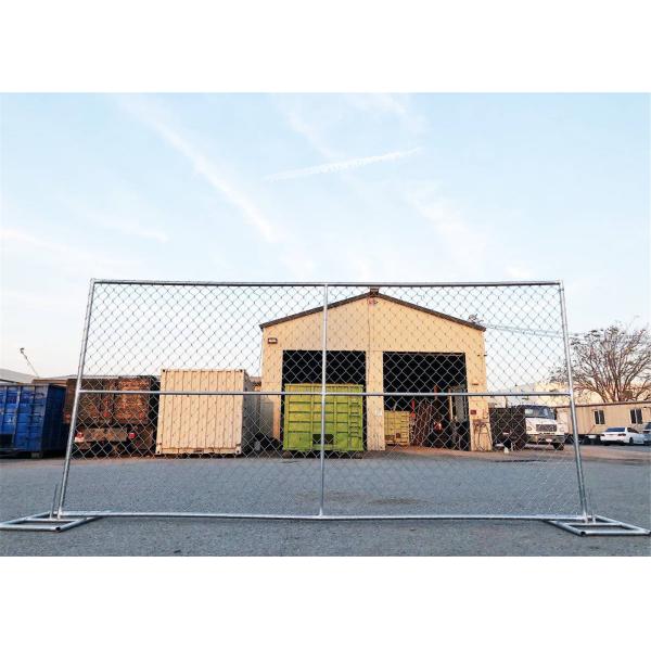 6'x12'  New Cyclone Chain Link Temporary Fence Panels  Mesh 57mm x 57mm Diameter 2.70mm