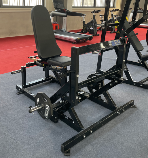 Super Horizontal Calf Raise Machine Steel Strength Equipment for Calf Training in Commercial Gyms