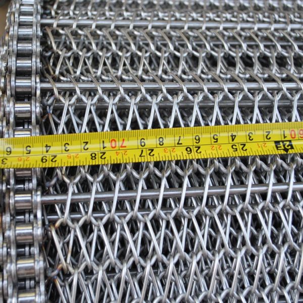 Stainless Steel Mesh Metal Conveyor Belt For Food Conveying