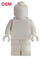 Peças de plástico de injeção de cor branca personalizadas OEM ABS Material Acessórios Feito 5cm de altura Figura Toy