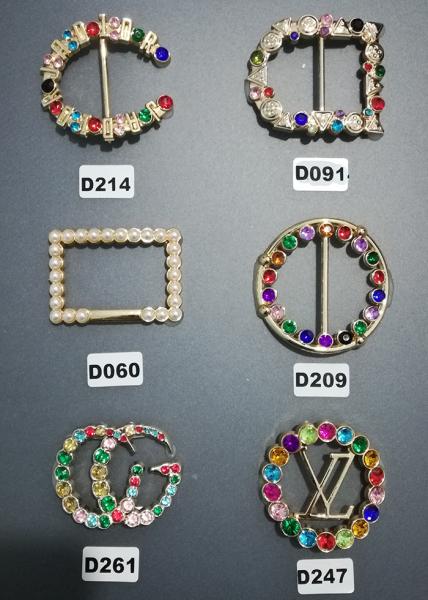 Colorful Antique Customized Plastic Shoe Buckles For Gifts Shoe , Eco Friendly，Good Quality