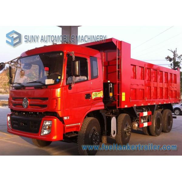 40 Ton 50 Ton 60 Ton Dongfeng Heavy Duty Dump Truck 8*4 Rubbish Collection Truck 4 Axles 340 Hp