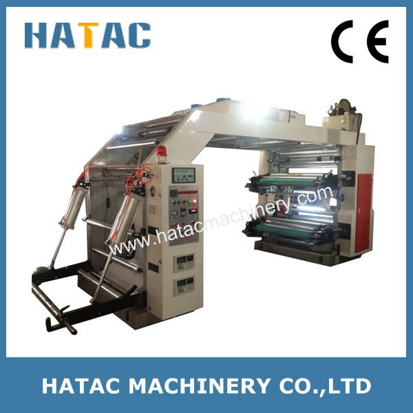 High Speed Flexo Paper Printing Machine,Automatic Paper Printing Machinery,Central Drum Cylinder Flexo Printing Machine