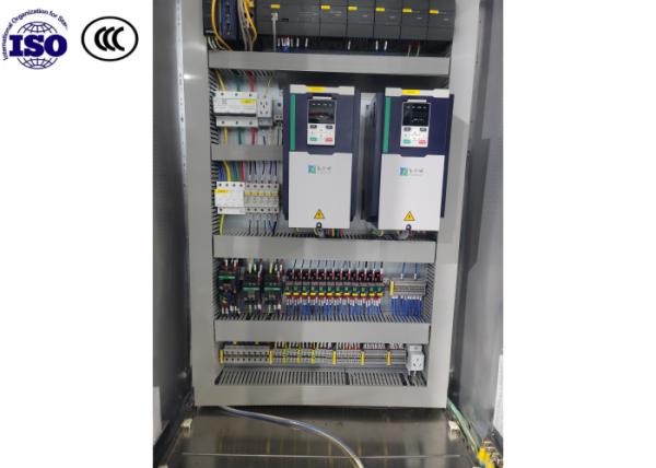 Automatización industrial Cabinet de control de PLC eléctrico de metal para el sistema de ventilación del inversor