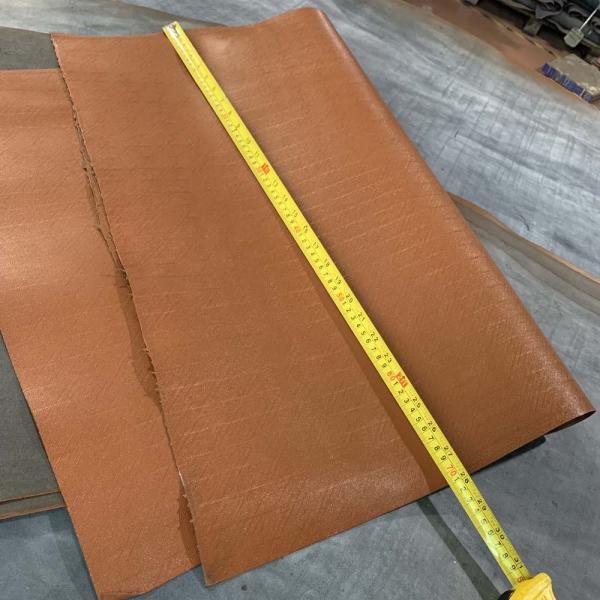 OEM/ODM Faux Grain Leather Bovine Split Finished  Mixed colour