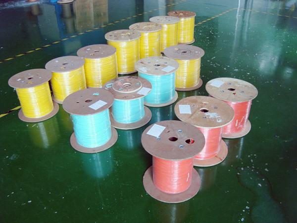 GJFH Plastic Circular Miniature Indoor Fiber Optic Cable for MPO / MTP connector