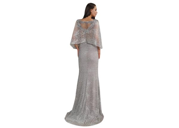 Purplish Red Color Sexy Women Vintage Evening Dresses Scoop O Neck For Slim Ladies