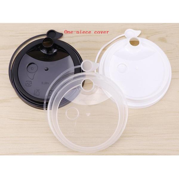 крышка чашки 90oz PS PP устранимая, черная белая прозрачная крышка чашки чая молока