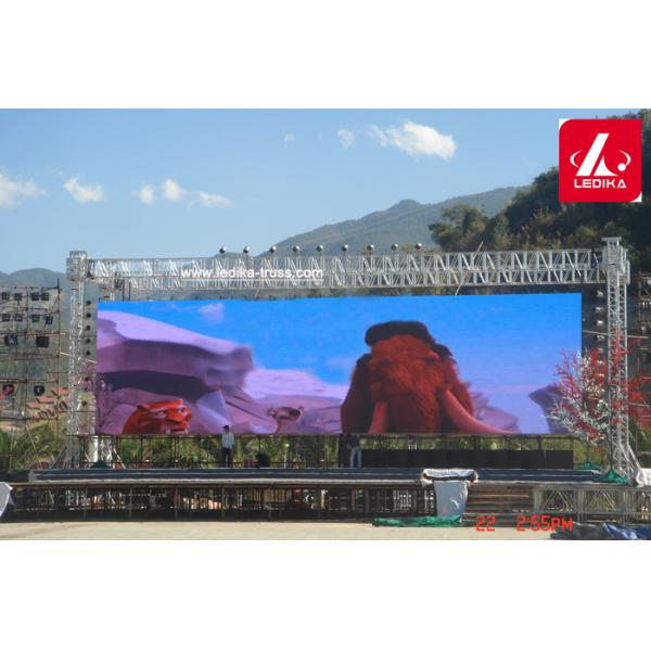 400x400mm Aluminium Goal Post Truss LED Screen Small Medium Gantry Lighting Stand