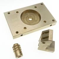 H8 peças feitas à máquina de bronze H90, componentes girados de bronze da precisão H68