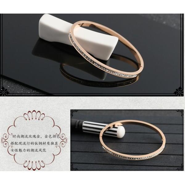 Stainless Steel Bracelet Fashion Jewelry Gift , diamonds stainless steel bracelet women