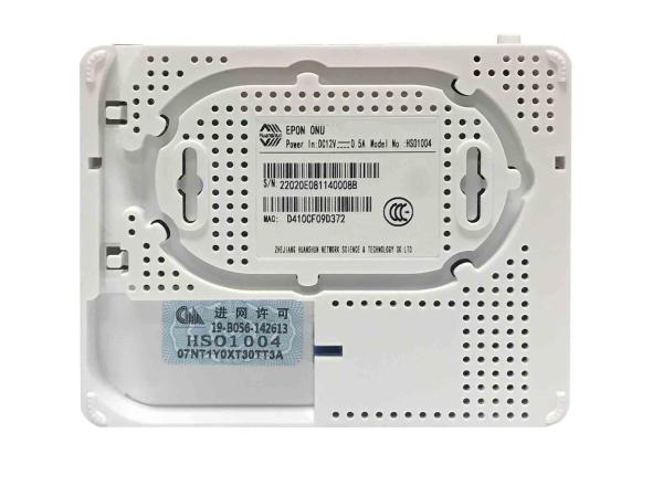 HSO1004 FTTH ONU / EPON ONU TX1310 / RX1490 nm Working Wavelength 100Mbps