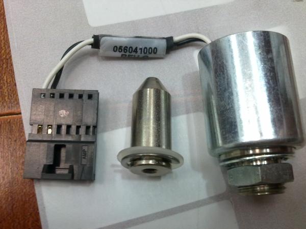 Solenoide W/Cables, X-carro. , A C.C. de Deltrol56813-60 24v usada para o auto plotador do corte parte Ap100 56041000